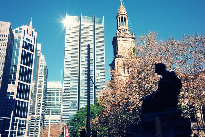 Sydney Queen Victoria Building - The Surrounding